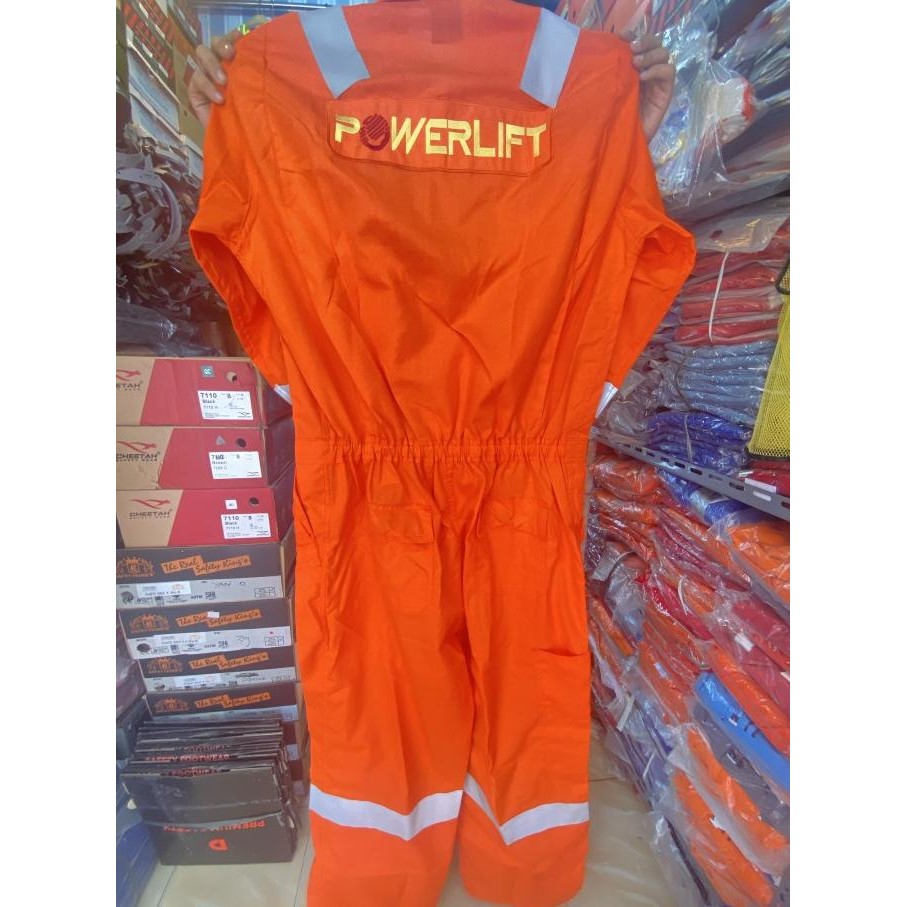 Coverall Nomex Dupont Orange Wearpack Nomex Dupont 6oz
