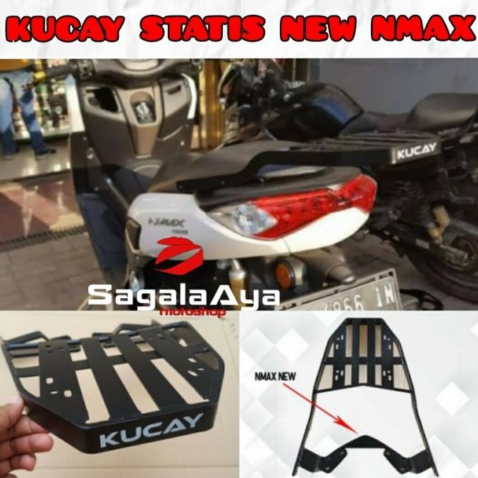 Top bracket kucay statis yamaha new nmax 2020 2021 breket box motor