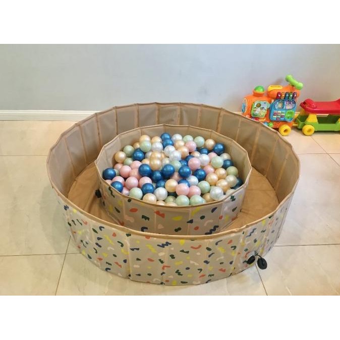 Folding Play Art Mat - LARGE - Activity Mat alas bermain anak pool mat