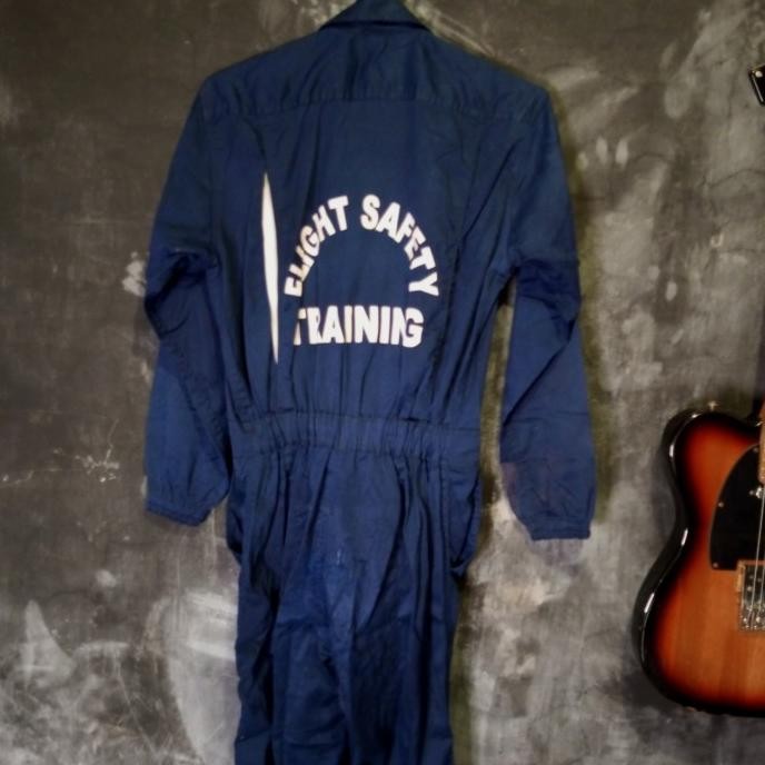 Wearpack coverall jumpsuit pelatihan pesawat size M no dickies combat pilot