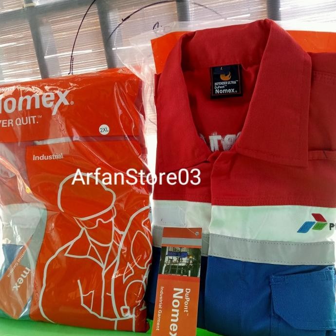 wearpack nomex Pertamina/coverall nomex Dupont Pertamina