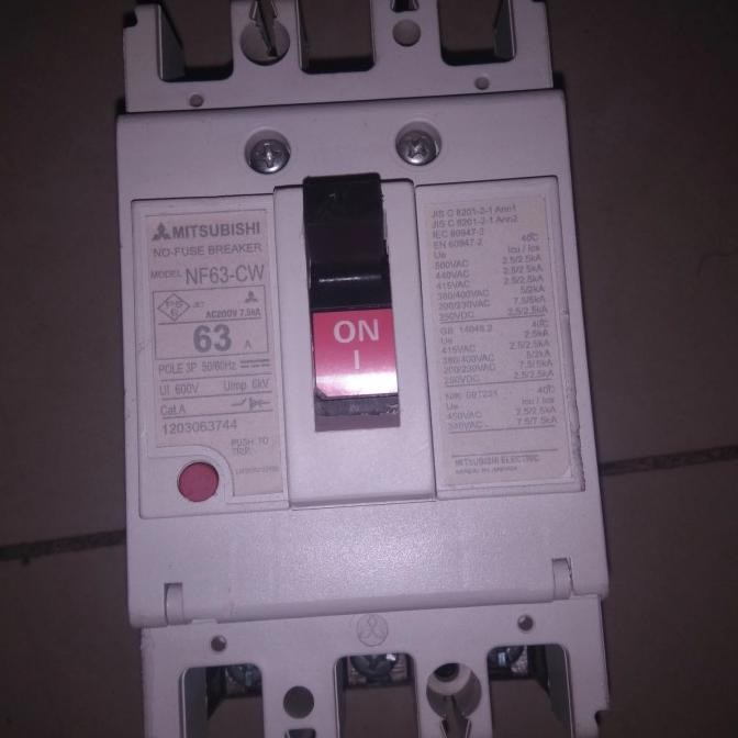 Mccb Mitsubishi 63A New Stok