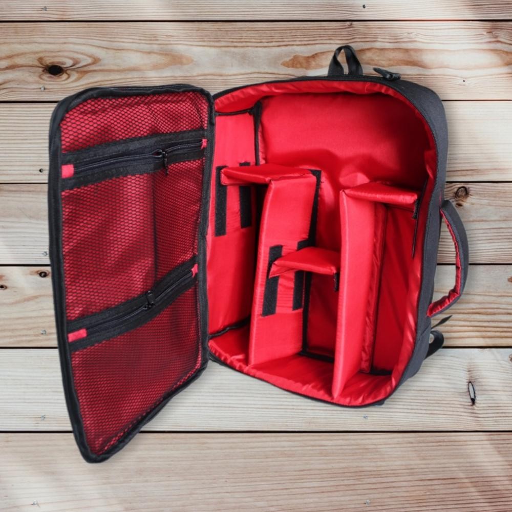 tas ransel camera dslr /digendong /diselendang