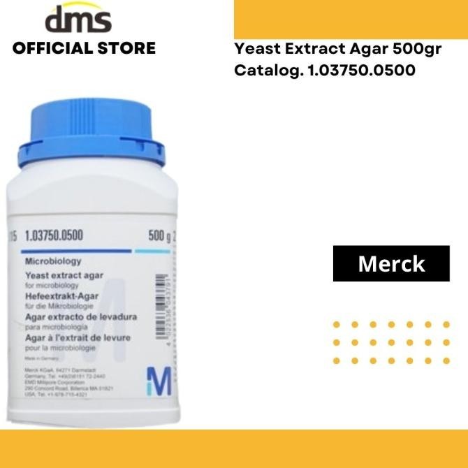 Yeast Extract Agar 500gr Merck