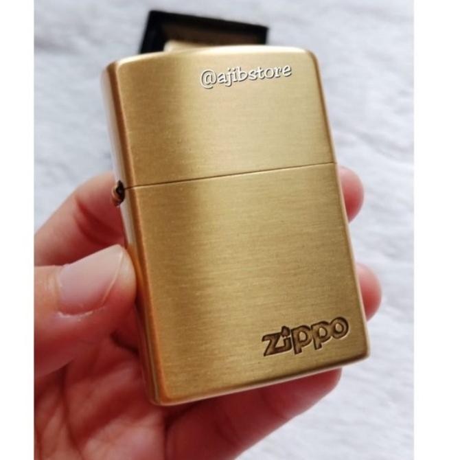 Korek Api Zippo Mate Gold Dua Denting Mancis 2 Edition Bisa Bos