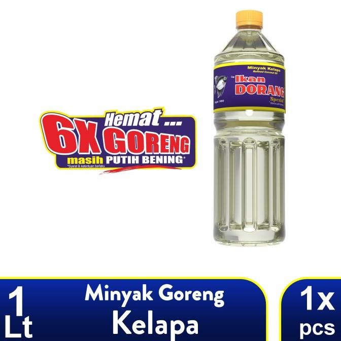 

Ikan Dorang Spesial - Minyak Goreng Kelapa 1 L - (PCS)
