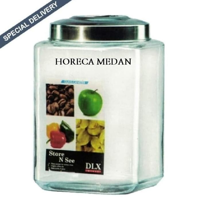 Stoples DLX / Toples Kaca DLX Kafe A 6ltr Kafe B 9ltr Kafe C 11.5ltr AGR