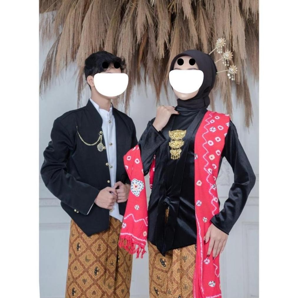 CR - Kebaya Bludru Pengantin Adat Jawa Baju Kebaya Pesta Pernikahan Fotoshoot Prewed Pre Wedding Aka