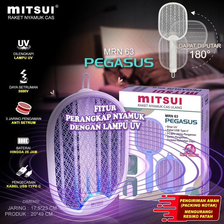MITSUI Raket Nyamuk Elektrik - Raket Nyamuk Mitsui Mrn63