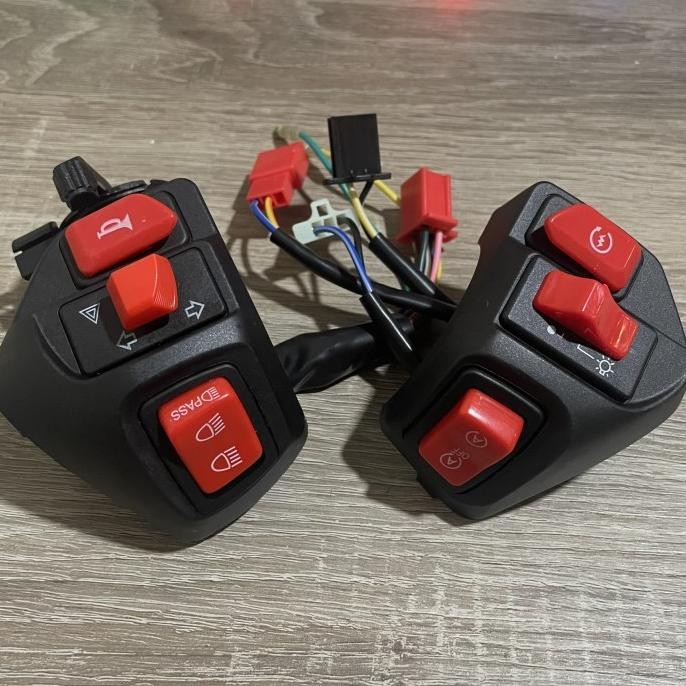 SAKLAR SET DOMINO KANAN KIRI PLUS HAZARD MIO MIO SOUL MIO SPORTY MIO