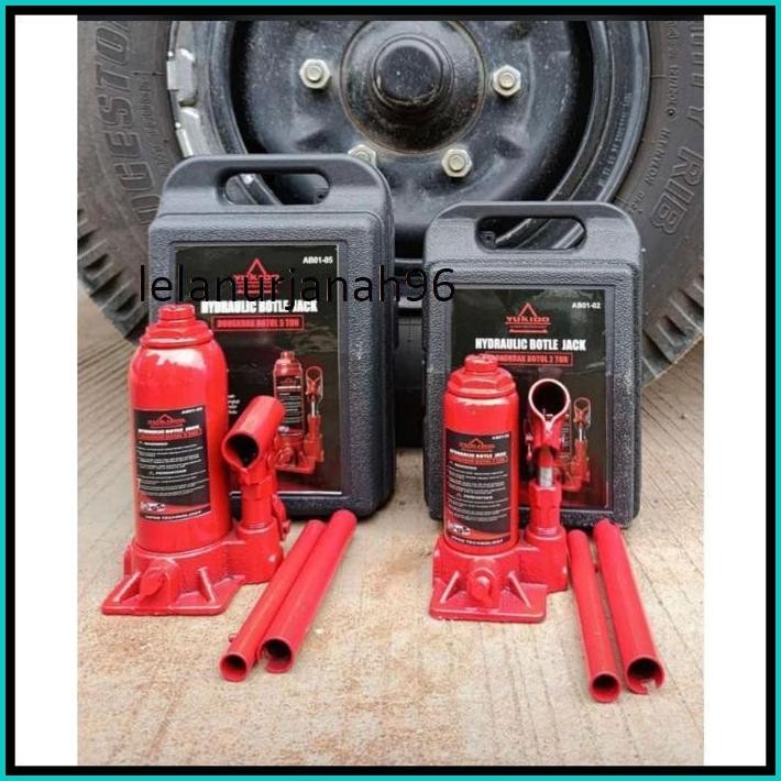 DONGKRAK PLES KOPER  DONGKRAK BOTOL 5 TON, 3 TON & 2 TON MOBIL UNIVERSAL KUAT MURAH SUV SEDAN PICKUP