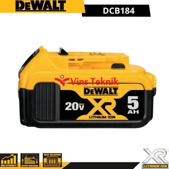 Sale Baterai 20 Volt 5 Ah Dewalt Dcb184 Dcb 184
