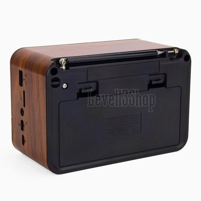 Sale Radio Fm/Am/Sw Speaker Portable Bluetooth Fm Radio Klasik Design Radio Bluetooth Fm/Kartu Tf/Us