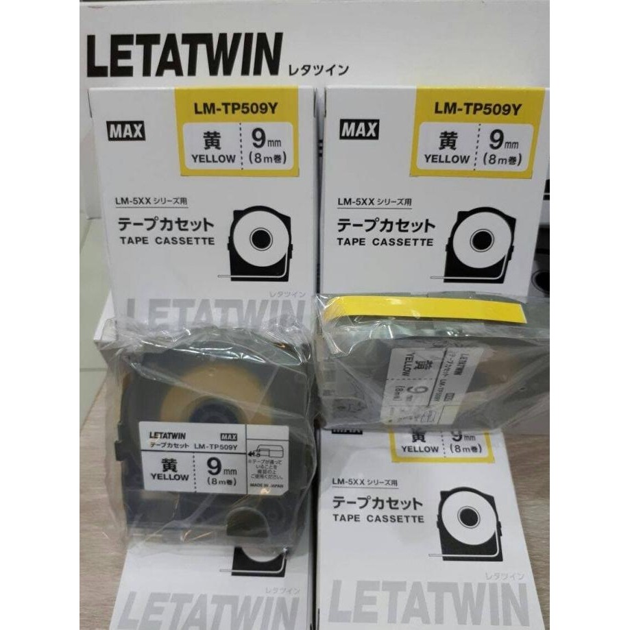 Sale Letatwin Tape Casette Lm-Tp509Y / Label Letatwin