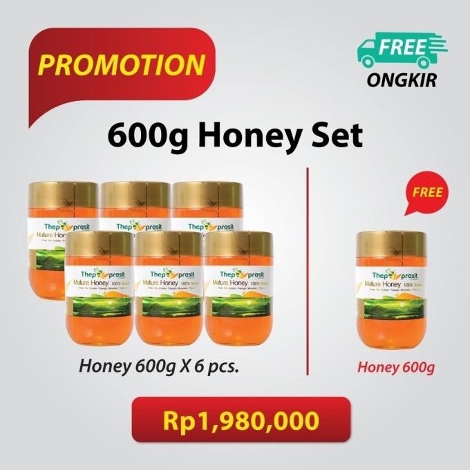 

Madu Thailand Thepprasit 600 Gr Paket Best Seller