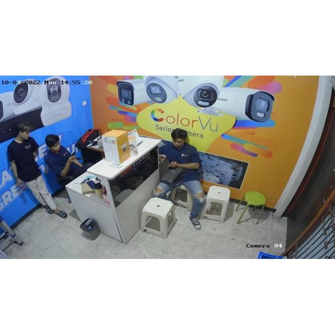 PAKET CCTV HILOOK 4 CHANEL 4 KAMERA LENGKAP HARDISK GARANSI