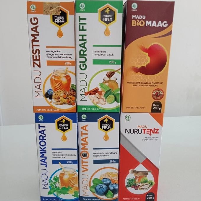 

Madu Zestmag Madu Fira 280Gr Mual Kembung Lambung Pencernaan Terlaris