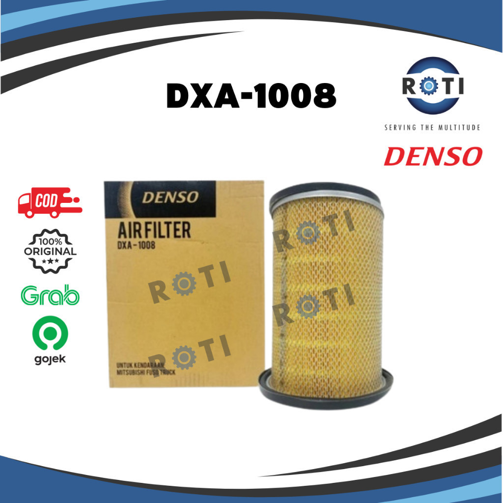 DENSO FILTER UDARA MITSUBISHI FUSO 190PS FK6D14T FM PS115 // DENSO DXA-1008