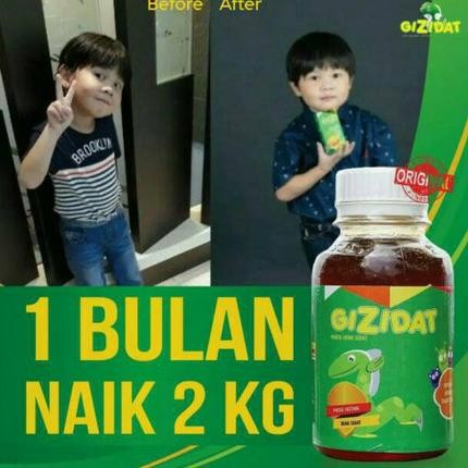 

Gizidat Original Asli Vitamin Penambah Nafsu Makan Anak Madu Penggemuk Promo