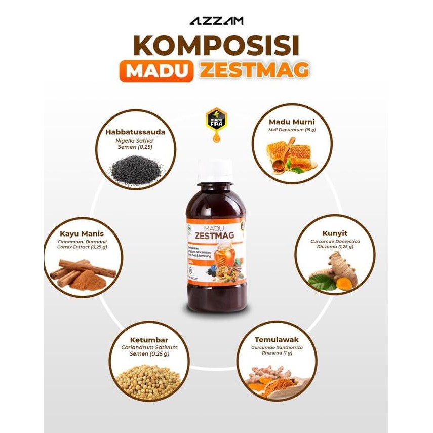 

Madu Zestmag 280 Gram 1 Botol Original Asli Ori Terbaru
