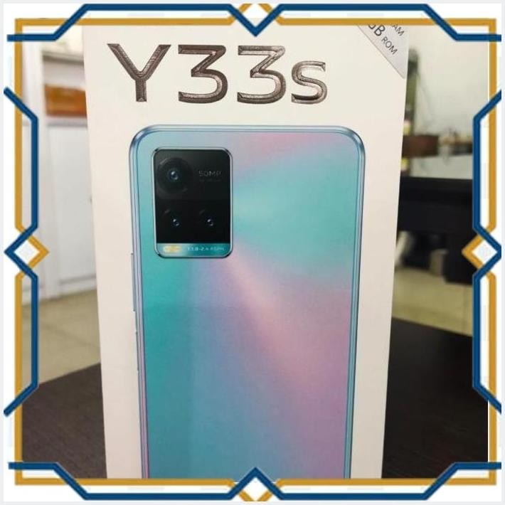 [nm8] dus buku handphone hp vivo y33s 8/128gb original ori 99% real pict