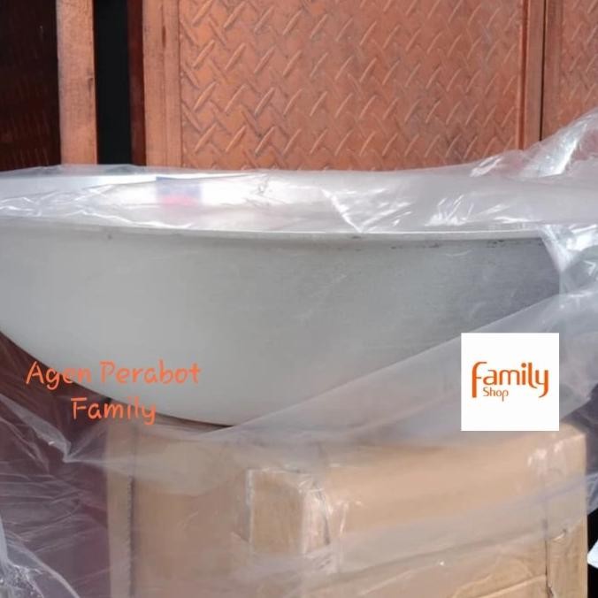 KUALI WAJAN PENGGORENGAN SUPER 24" BESAR ALUMUNIUM TEBAL CEKUNG ALUMINIUM KITCHENWARE
