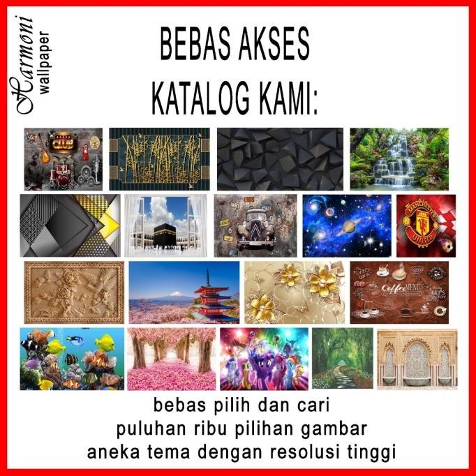 Wallpaper 3D Wallpaper Custom Wallpaper Dinding Pemandangan Alam Hutan - Asli