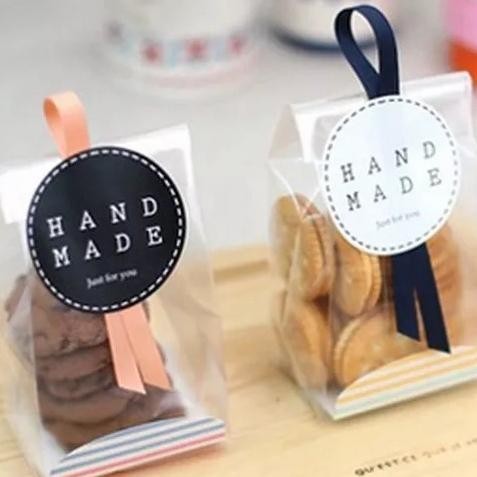 Plastik Packaging Cookies Kue Clear Doff / Kemasan Cookies