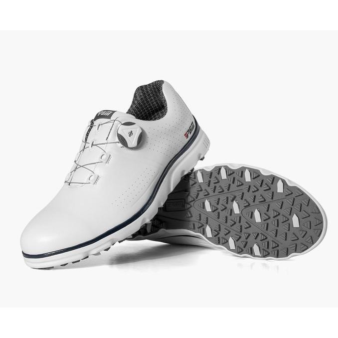 PGM Golf Sepatu Pria Tahan Air Bernapas Sepatu Golf Pria BOA
