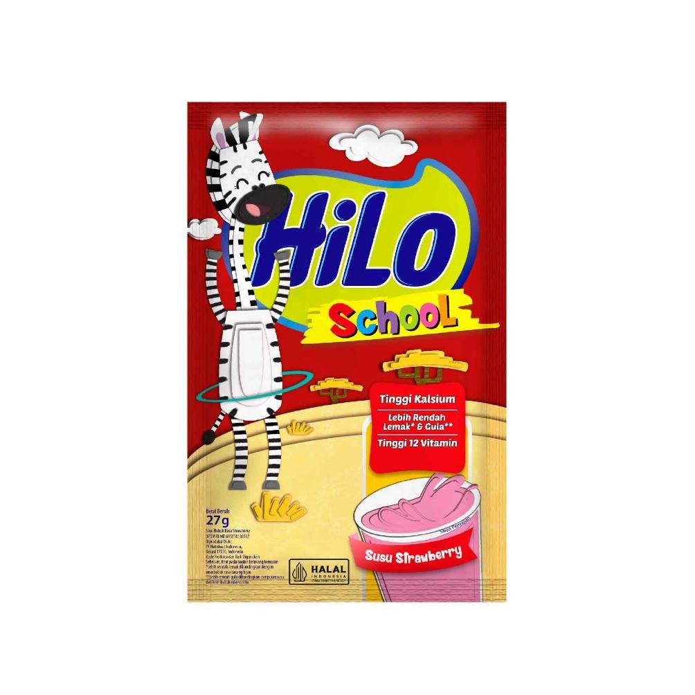 

Spesial/ Buy 2 Get 1 Free - Hilo School Susu Strawberry 10 Sachet - Susu Tinggi Kalsium Lebih Rendah Gula {Terbaru/Terlaris/Tergcor/Kekinian}