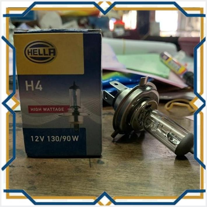[BBJ] BOHLAM LAMPU DEPAN HALOGEN H4 130/90W - HELLA