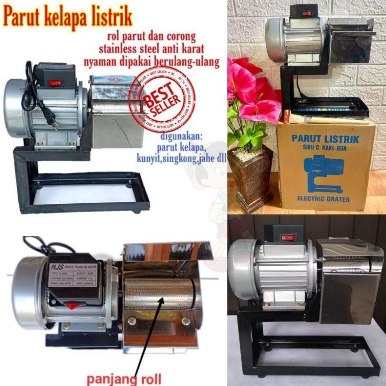 MOSWELL MESIN PARUT LISTRIK / SELEP KELAPA TIDAK CORONG PACKING BUBBLE