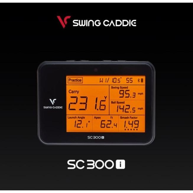swing caddie sc300i voice caddy monitor golf