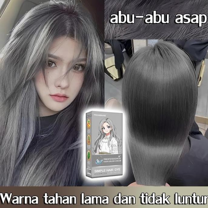 Warna rambut baru 2024FEKAGNAS hair color pewarna rambut halal Tidak perlu pemutihan Pewarna Herbal 