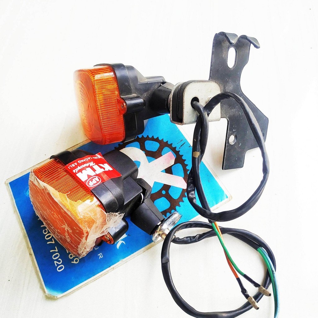 lampu sein sen KTM trail jialing JH honda XL trail tril jadul lawas vintage