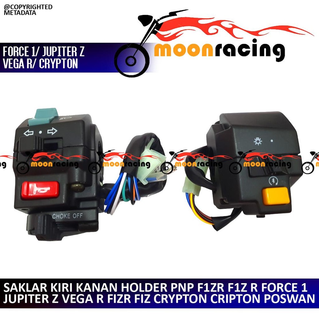 (BISA COD) SAKLAR KIRI KANAN HOLDER F1ZR F1Z R FORCE 1 JUPITER Z VEGA R FIZR FIZ CRYPTON CRIPTON POS