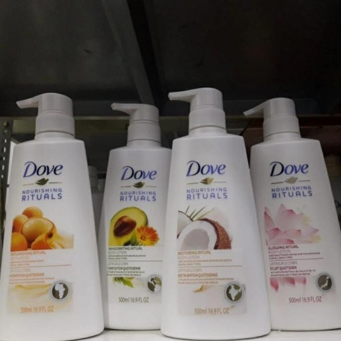 Dove nourishing rituals body lotion 500ml lotion