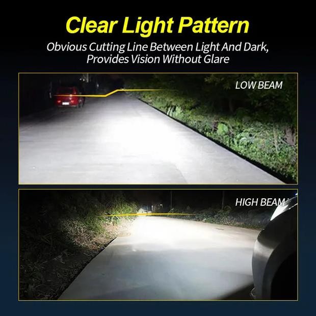 BOBLTECH Lampu Mobil Led H7 H8 H11 H16 HB3 HB4 HIR2 CREE XHP 70