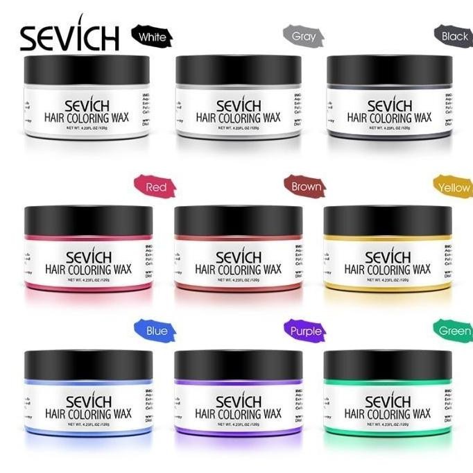 Sevich Original Hair Wax Styling Gel Waterbased Hair Pomade Minyak Cat Pewarna Rambut Pria Wanita Dy