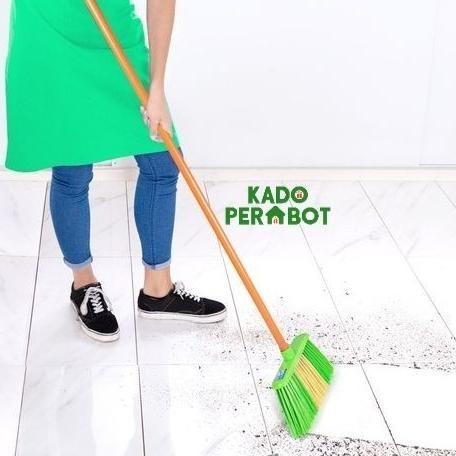 sapu plastik lionstar - sapu lantai plastik premium - sapu lantai