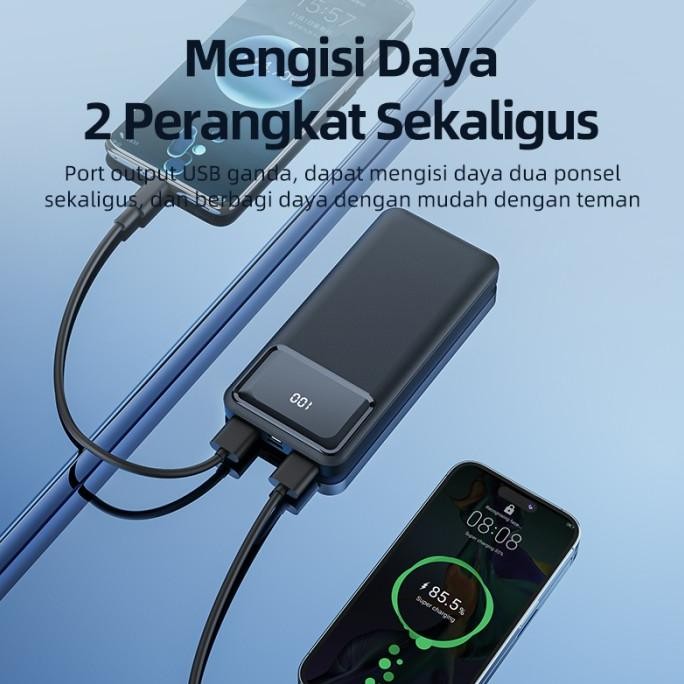 BASIKE Powerbank 20000 mah 10000 mah fast charging type c power bank