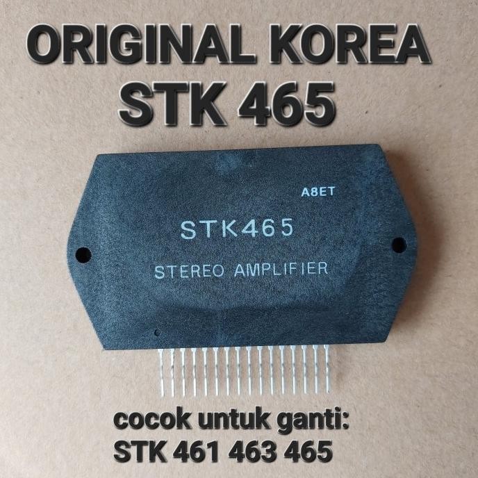 Baru stk 465 461 463 stk465 stk463 stk461 stereo amplifier tojil4 Buru Order