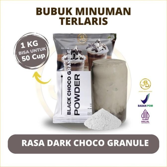 

Spesial Promo/ Bubuk Minuman Premium Black Choco Granule 1Kg || Jbd [Terlaris/Terbaru/Recommended]