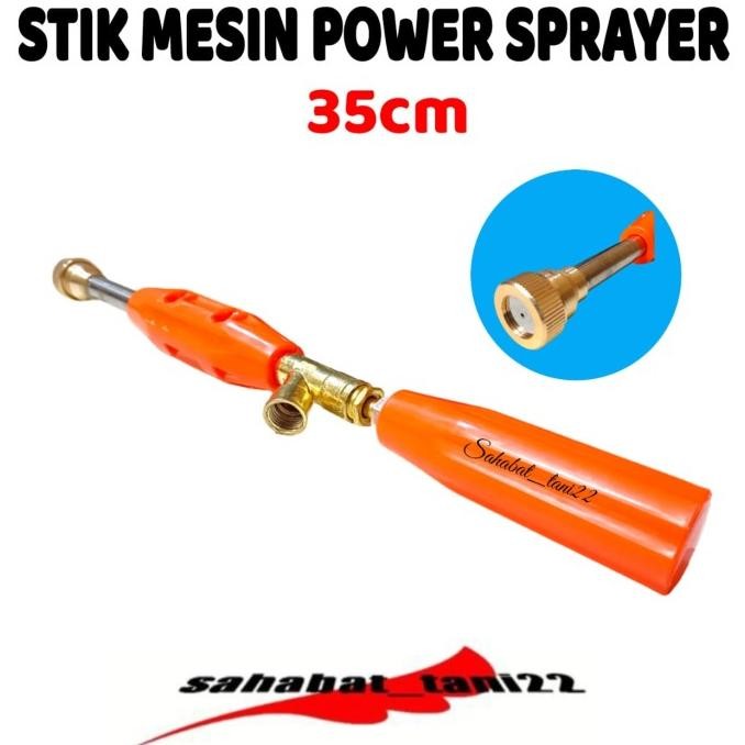 stik power sprayer 30cm stik sprayer stik cuci motor kuningan