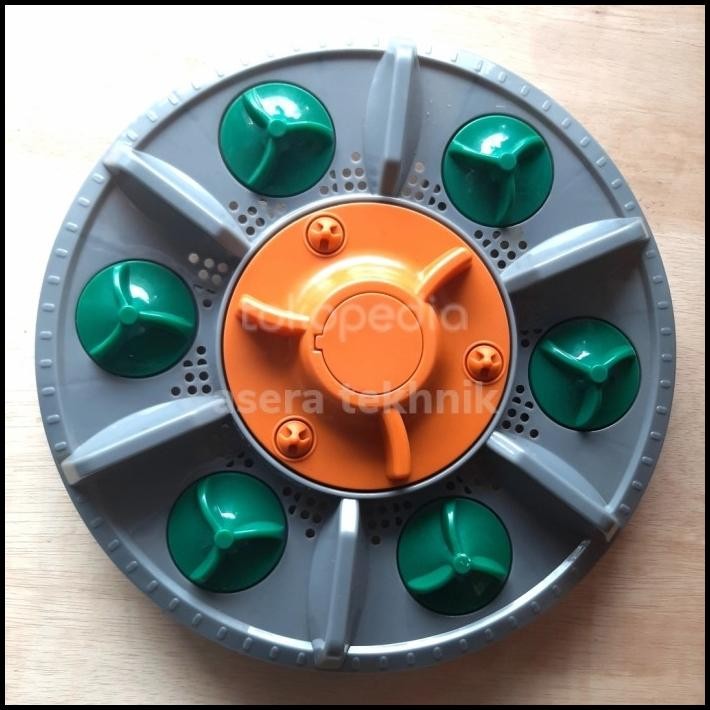 Pulsator Mesin Cuci 2 Tabung Denpoo Diameter 34Cm Gigi 11