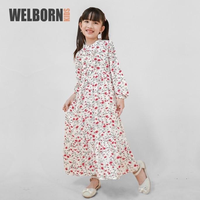 Welborn Kids Gamis Dress Panjang Anak Perempuan