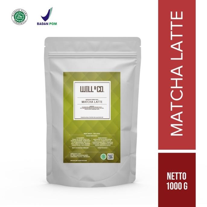 

Spesial Promo/ Will&Co Premium Powder Rasa Matcha Latte 1Kg [Terlaris/Terbaru/Recommended]