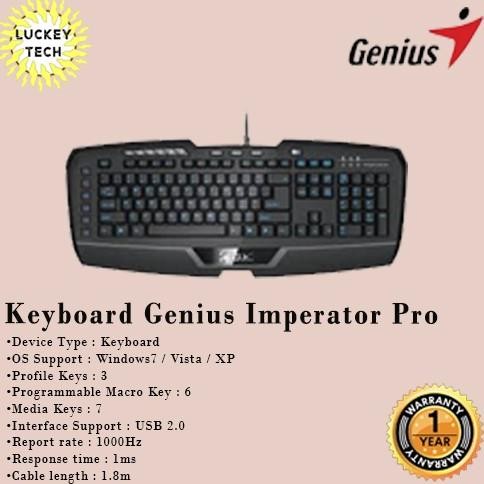 Genius Keyboard Gaming Imperator Pro Best Seller