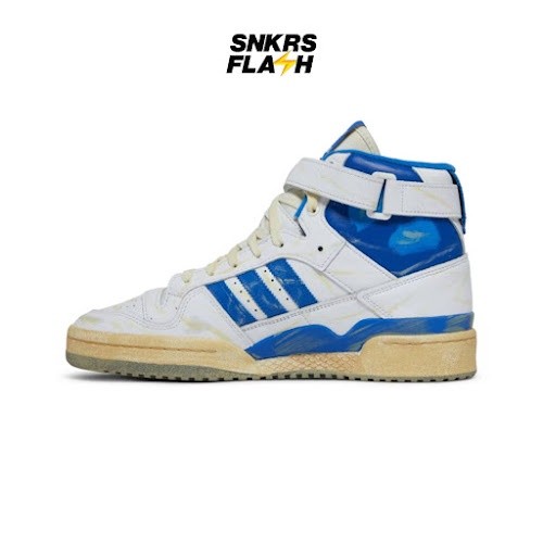 ADIDAS Forum 84 High Worn Blue Sepatu Sneakers Pria - GZ6467 - Size 42