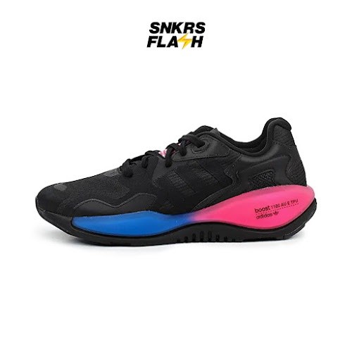 ADIDAS Zx Alkyne Black Shock Pink Sepatu Sneakers Pria - FV2316 - Size 42